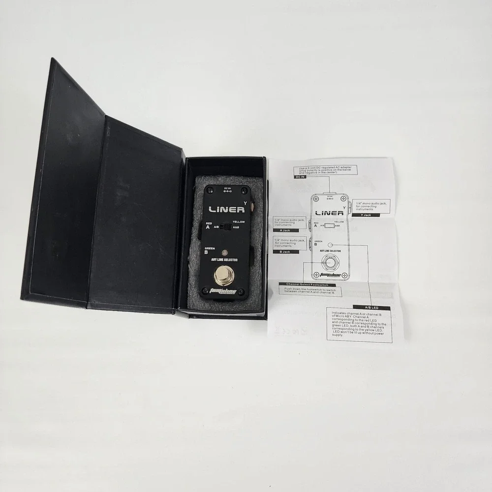 TomsLine Engineering ALR-3 Liner ABY Line Selector Guitar Effects Pedal Tested